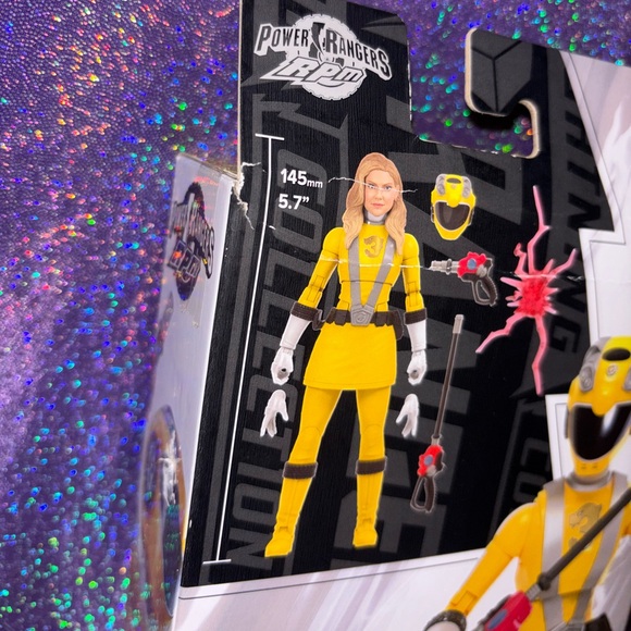 Hasbro Power Rangers Lightning Collection RPM Yellow Ranger - Picture 7 of 9